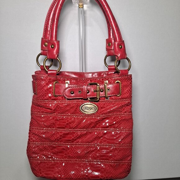 Dolce & Gabbana Faux Snakeskin Purse - Picture 2 of 14